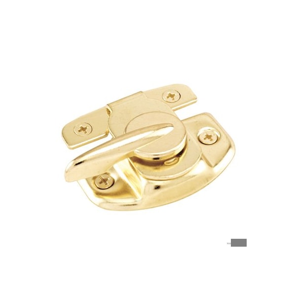 Prime-Line Sash Lock, 1-3/4 and 1-1/2in Hole Centers, Fits Single/Double Hung Wood Windows F 2527 - main